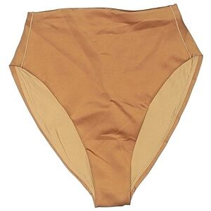 Left On Friday Caramel color High-Waisted Bikini Bottom size M